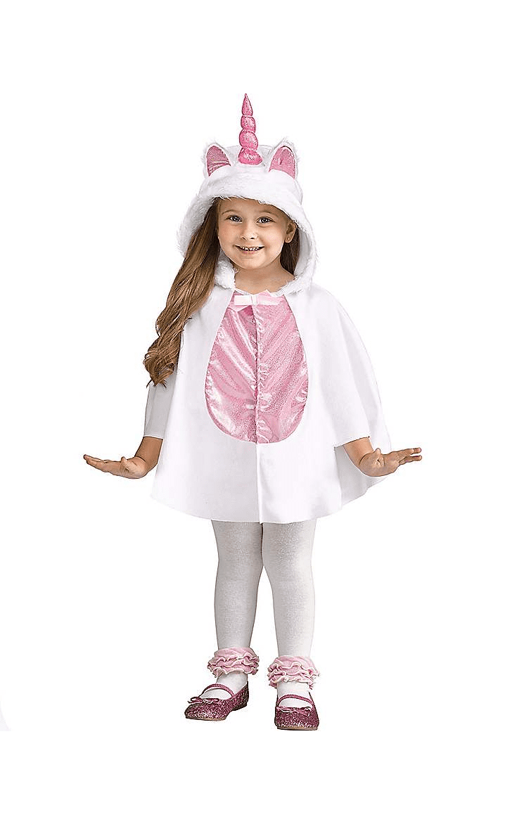 Spirit Halloween Unicorn Cape Poncho Costume