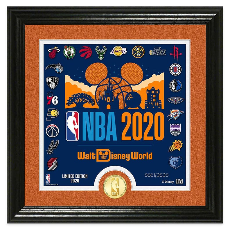 Limited-Edition Framed Graphic Featuring All of the NBA Restart Teams