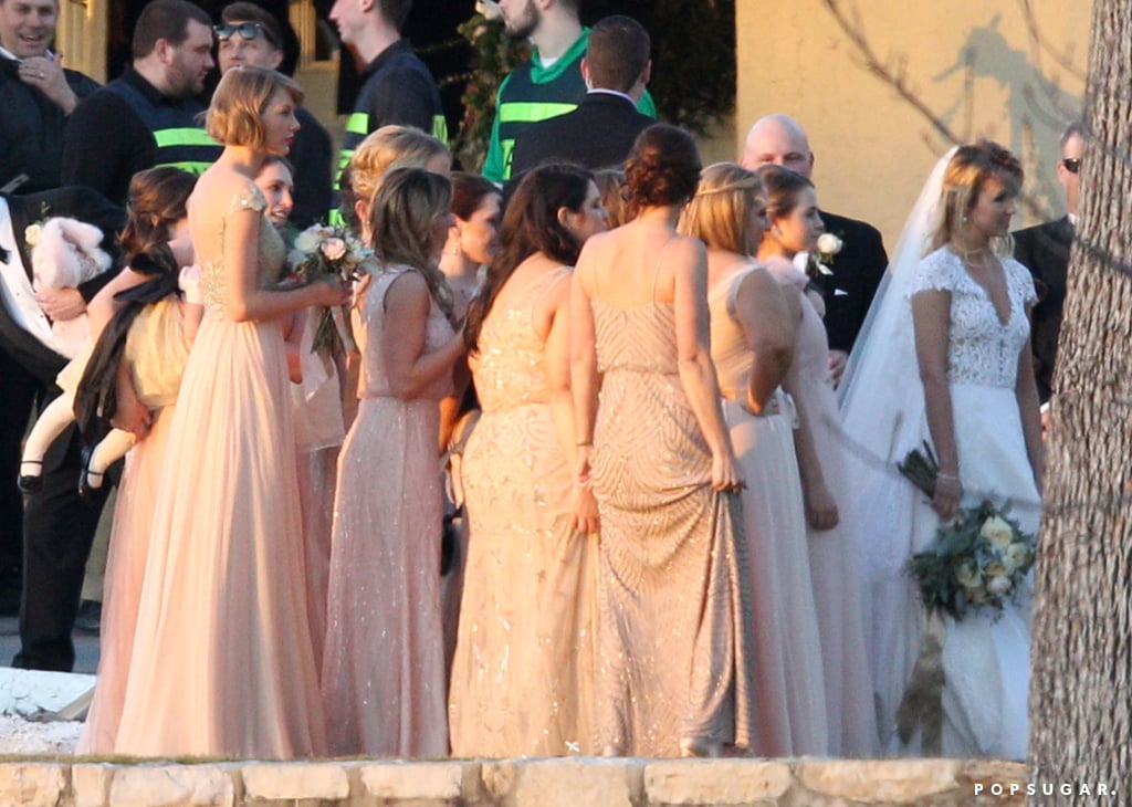 Taylor Swift Is Maid of Honor at Friend's Wedding 2016