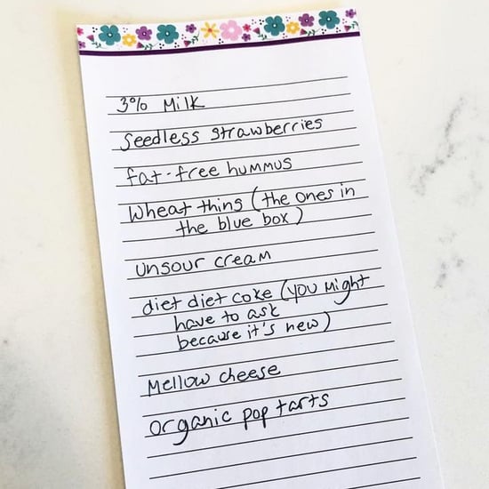 Mom's Fake Grocery List For Lazy Husband