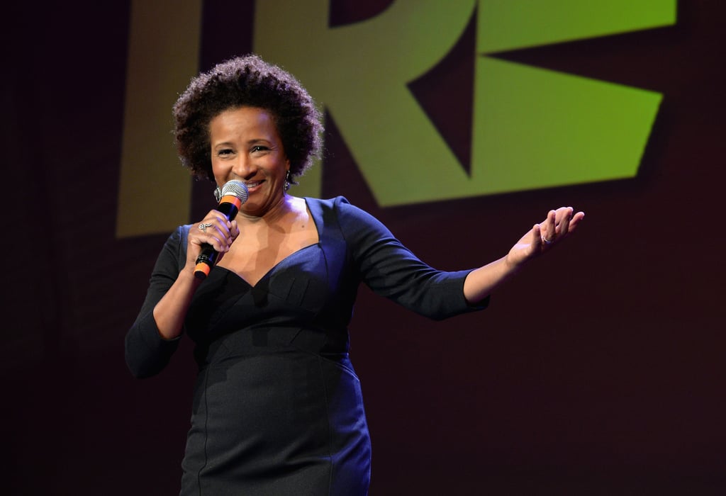 Host Wanda Sykes cracked jokes on stage.