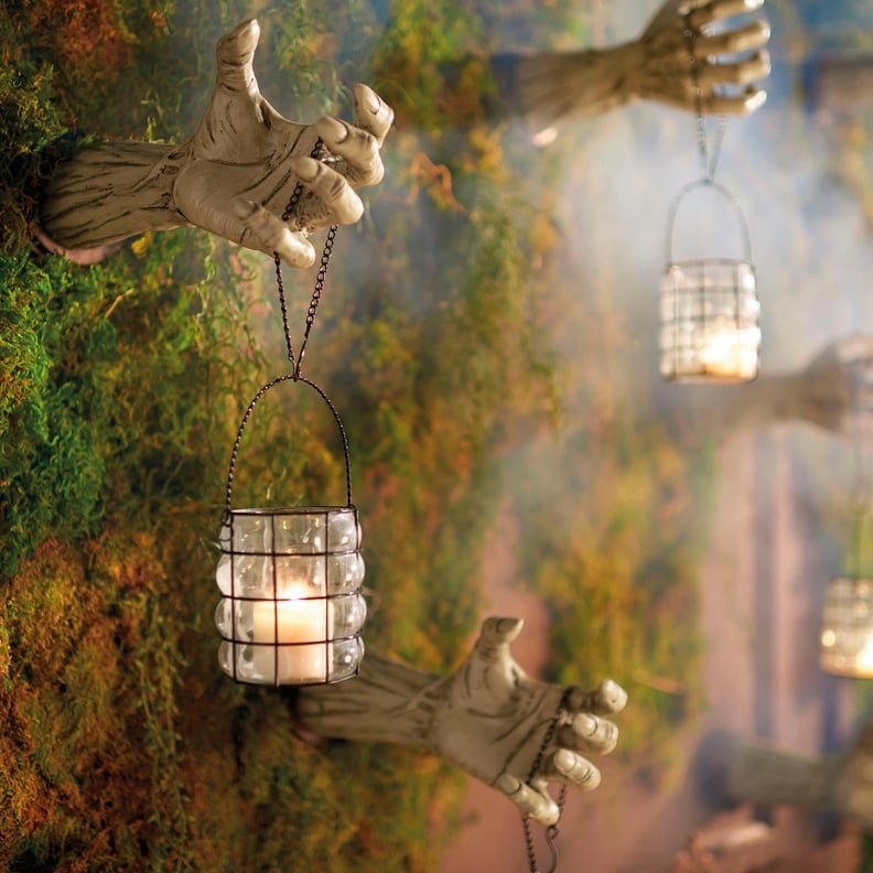 Creepy Hands With Lanterns, Set of 2