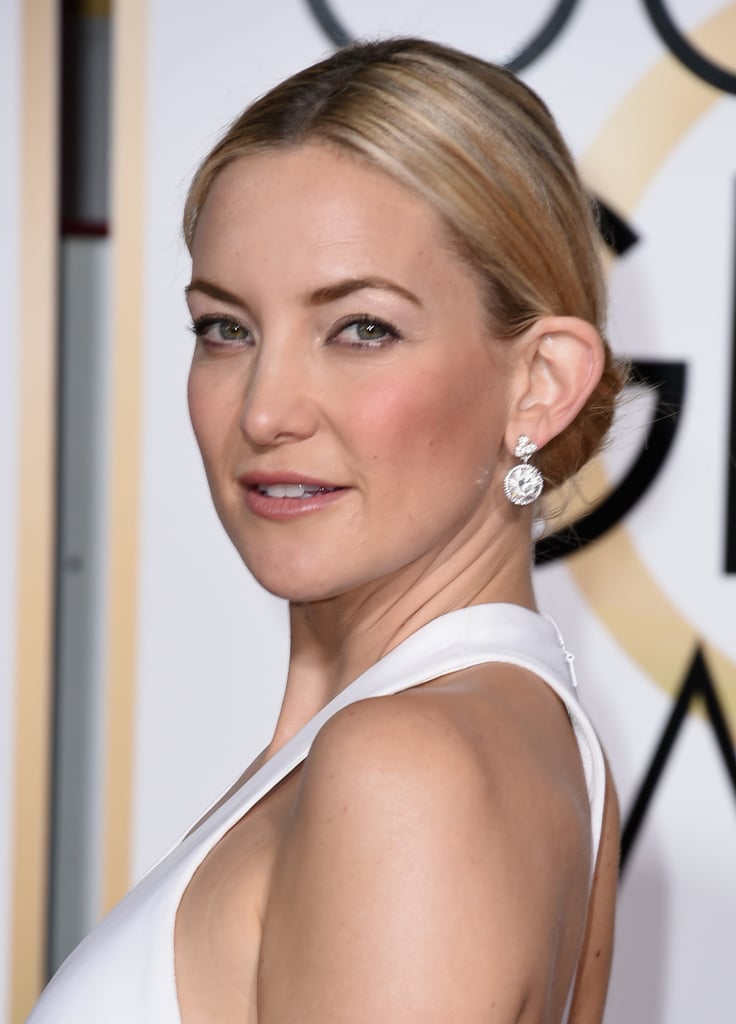 Kate Hudson's slicked-back hair gave us the perfect view of her Forevermark diamond earrings.
