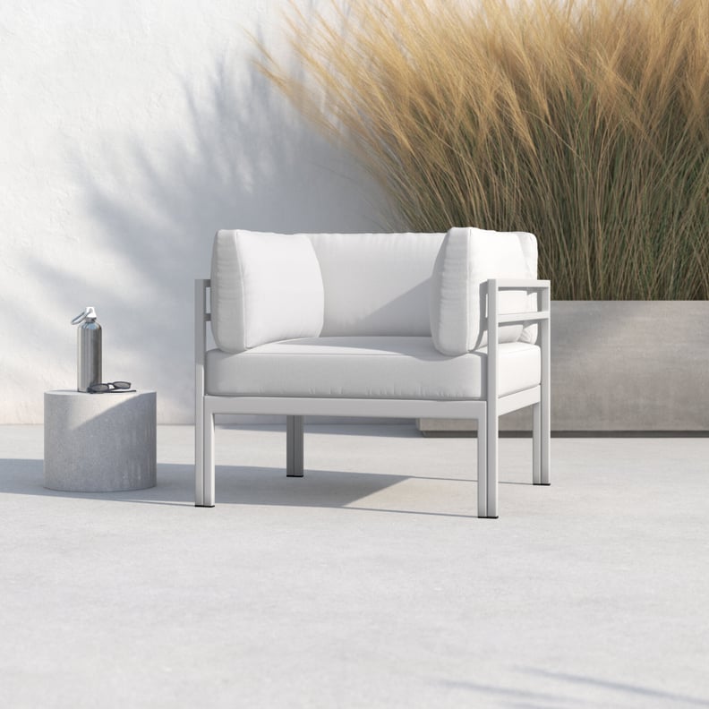 A Plush Lounge Chair: Beverly Patio Chair With Cushions