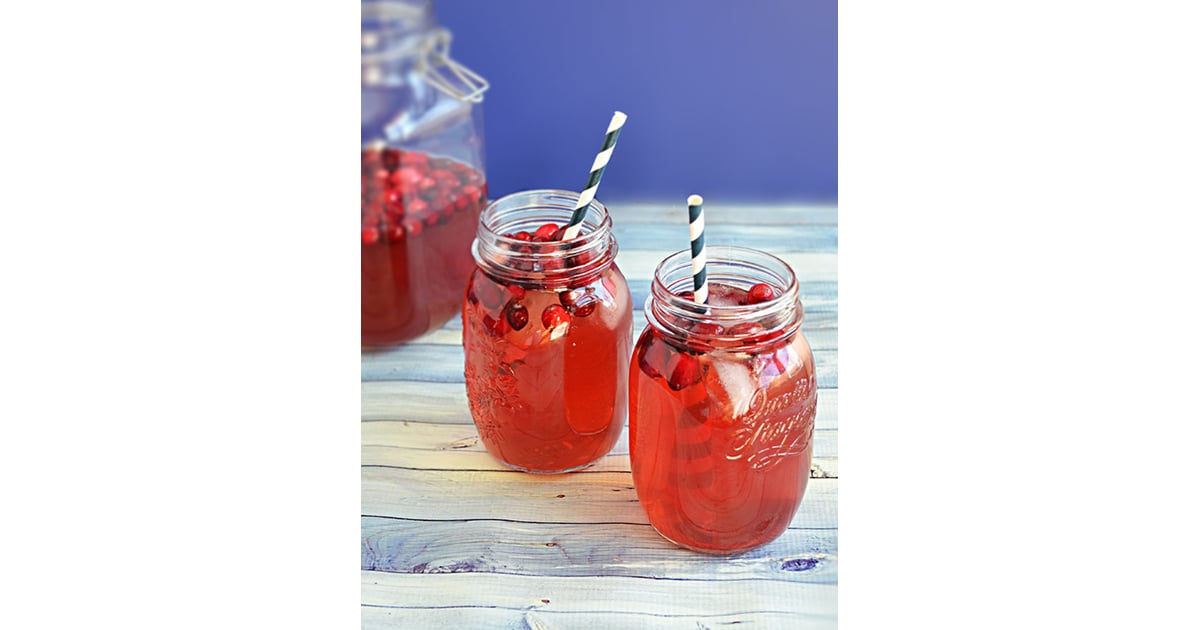 Cranberry White Wine Punch Best Thanksgiving Cocktail Recipes 2019