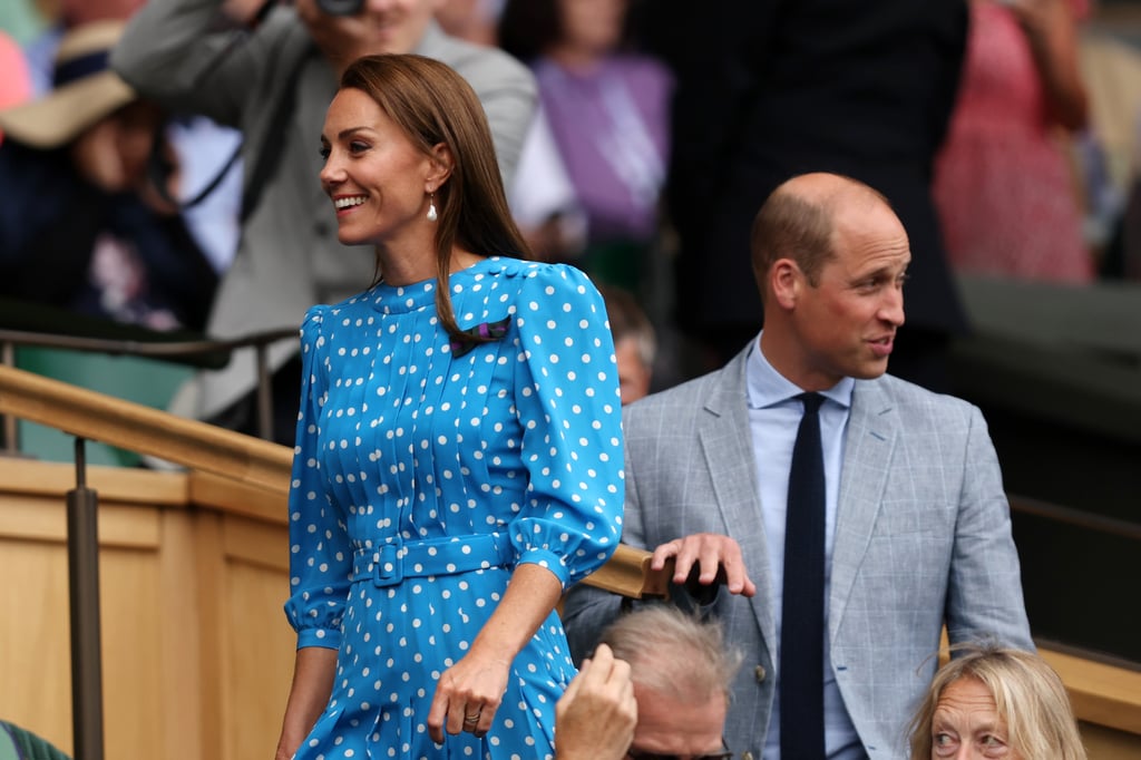 Kate Middleton and Prince William at Wimbledon 2022