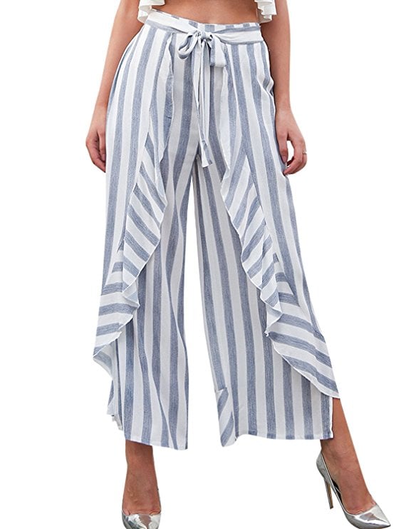 Simplee Summer Casual Palazzo Pants | Comfortable Pants From Amazon ...