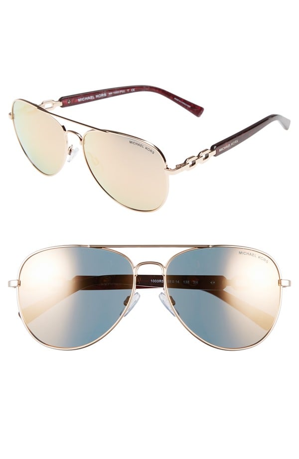 Michael Kors Collection 58mm Aviator Sunglasses ($205)