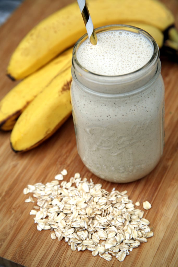Banana Overnight Oats Smoothie 13 Healthy Vitamix Soup and Smoothie Recipes POPSUGAR Fitness