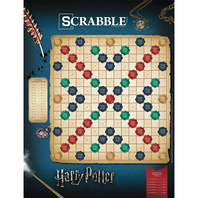 The Scrabble: World of Harry Potter Game Board