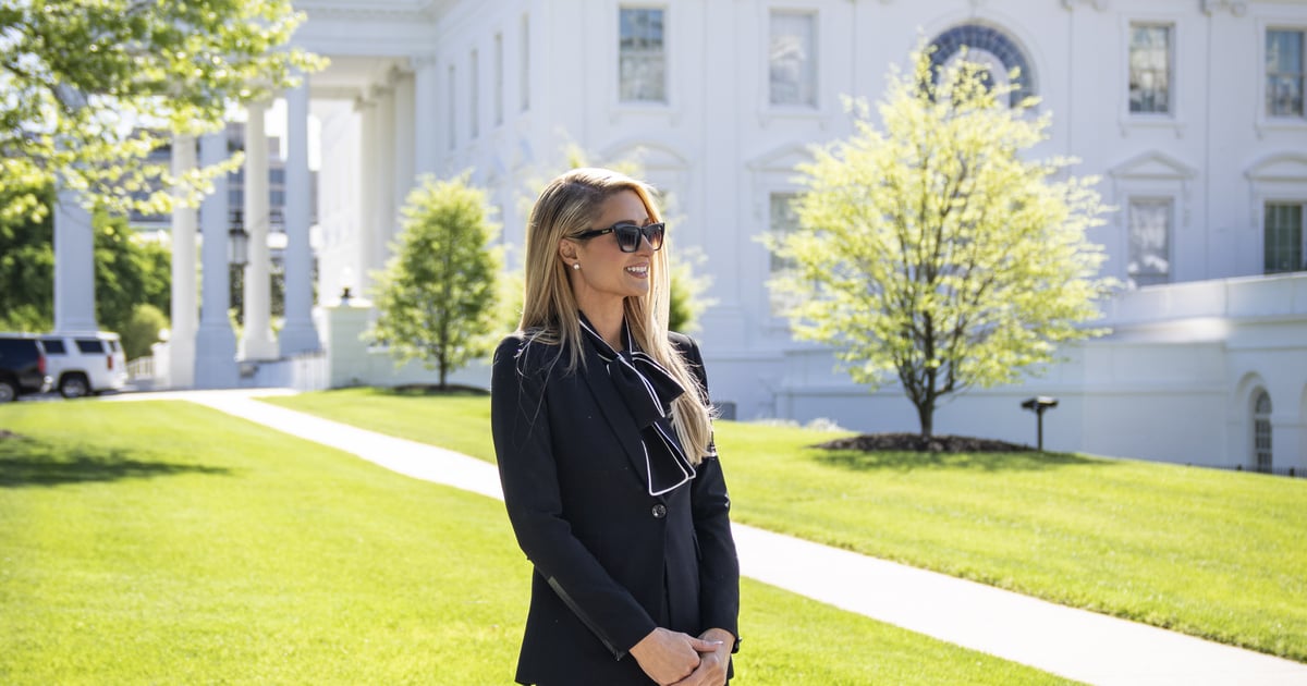 Paris Hilton Visits White House to Advocate Against Child Abuse
