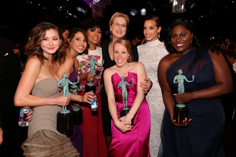 The cast of Orange Is the New Black won and earned a photo op with Meryl.