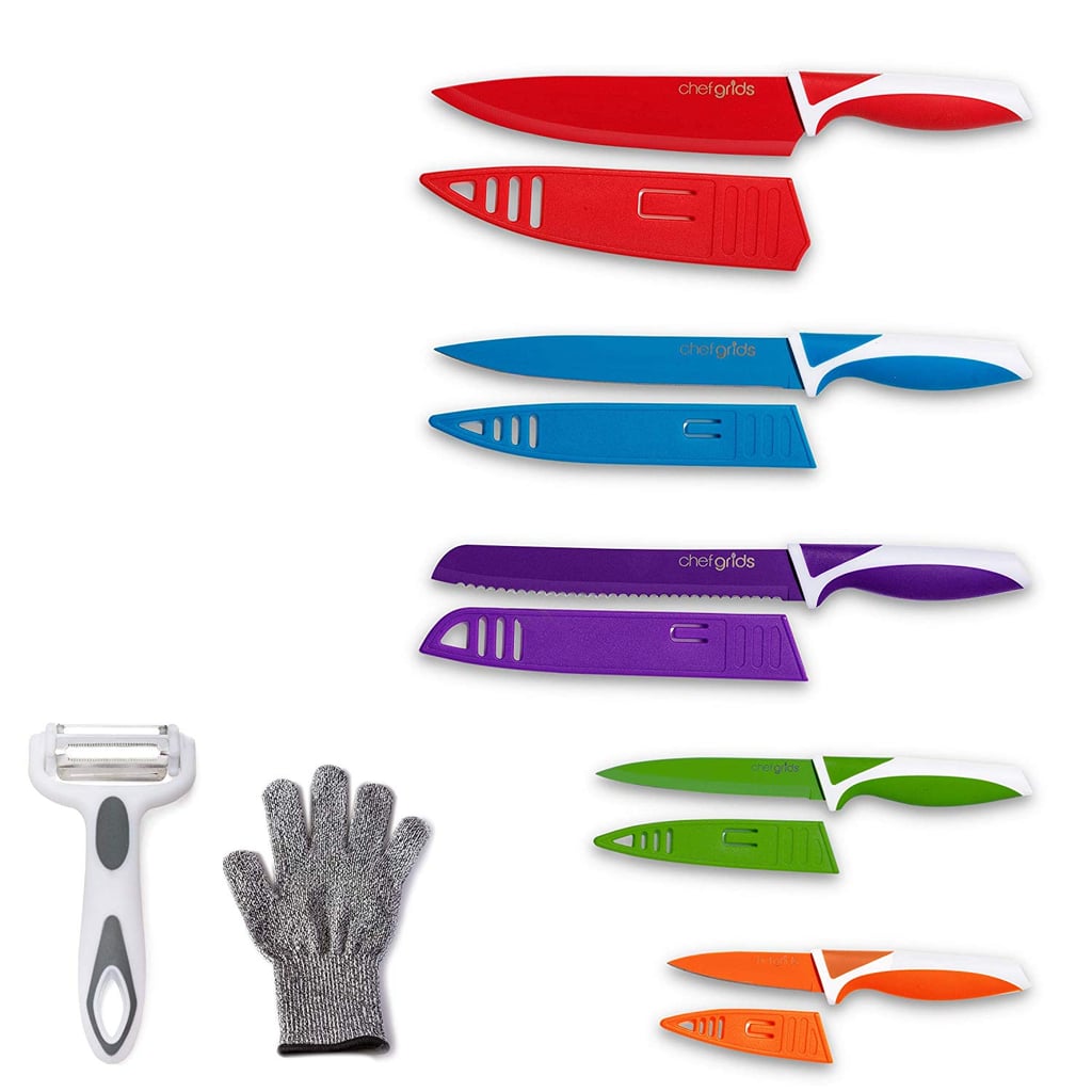 Chef Grids Colorful Knife Set