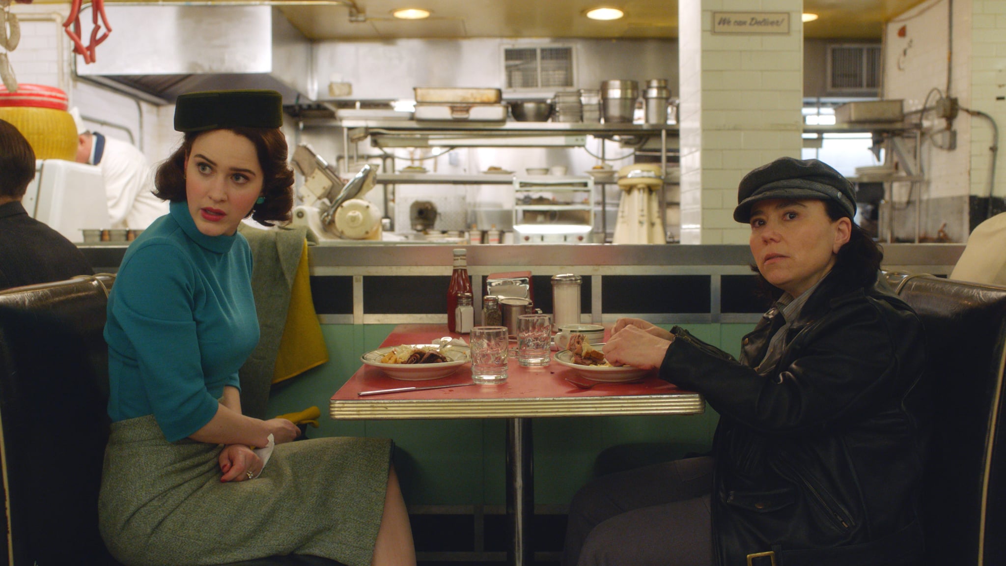 THE MARVELOUS MRS. MAISEL, from left: Rachel Brosnahan, Alex Borstein, 'The Punishment Room', (Season 2, ep. 203, aired Dec. 5, 2018). photo: Amazon / Courtesy: Everett Collection