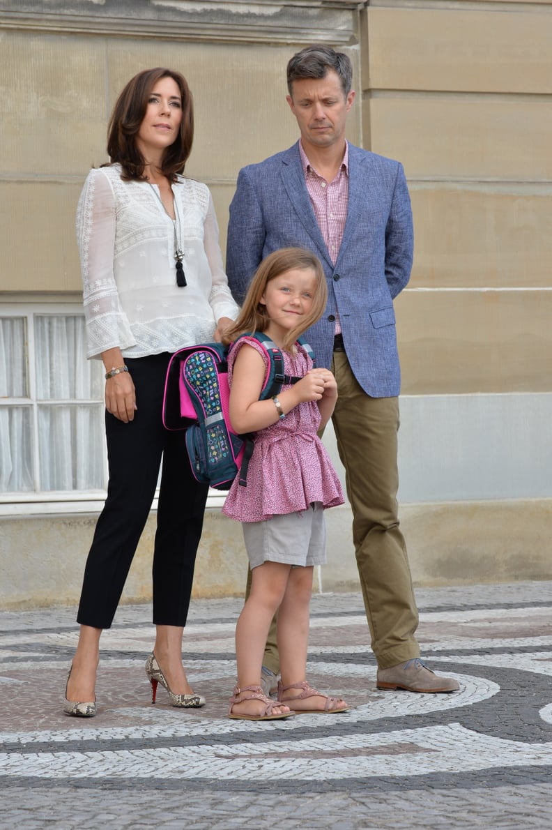 Princess Mary Stuck to Her Chic and Stylish Ways With an On-Trend Tassel Option