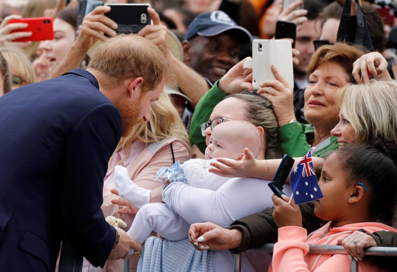 When He Held a Different Baby's Feet in Australia