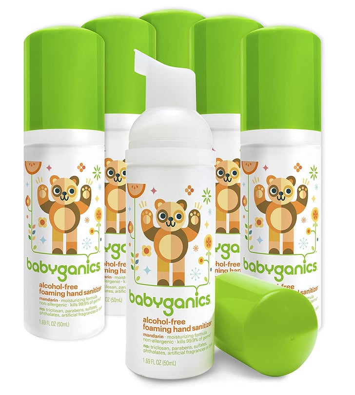 Babyganics AlcoholFree Foaming Hand Sanitizer Hand Sanitizers That