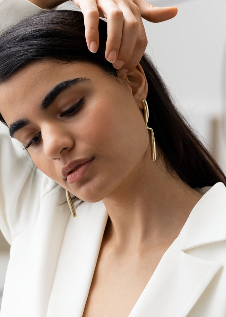 Sculptural Earrings Earrings Trends 2019 Popsugar Fashion Photo 8