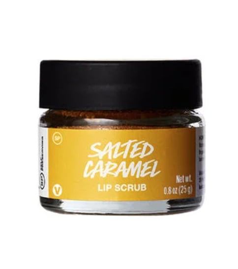 Lush Holiday 2022: Salted Caramel Lip Scrub