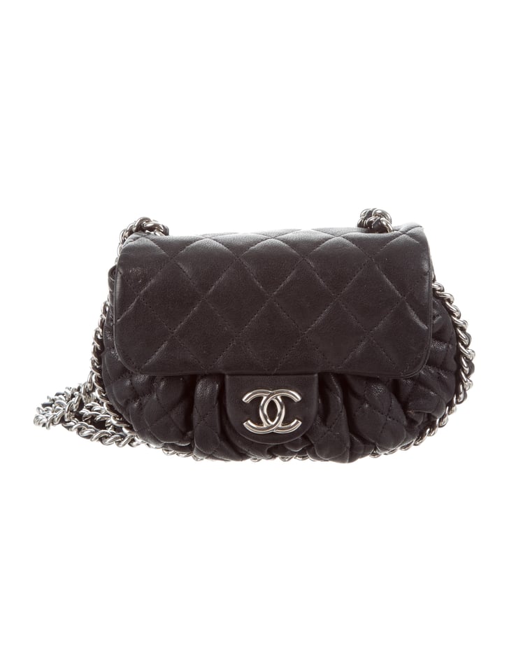 Chanel Mini Chain Around Crossbody Bag | My Boyfriend Dressed Me For Fashion Week | POPSUGAR ...