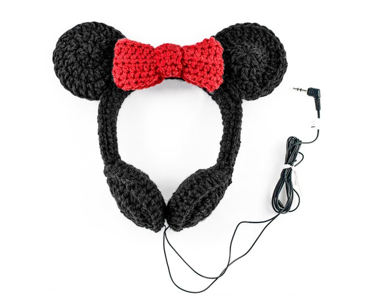 Minnie Mouse Crocheted Headphones