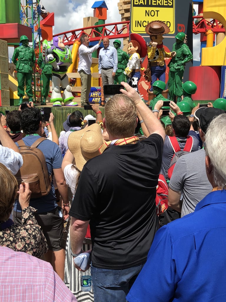 Tim Allen at Toy Story Land Dedication Pictures