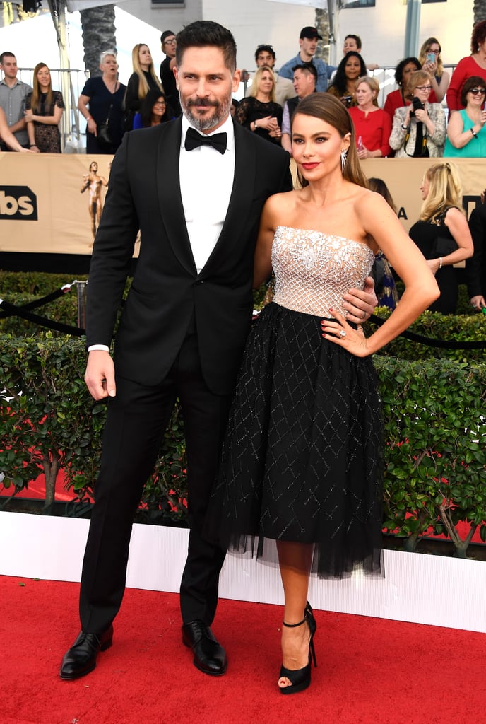 Sofia Vergara and Joe Manganiello at the 2017 SAG Awards
