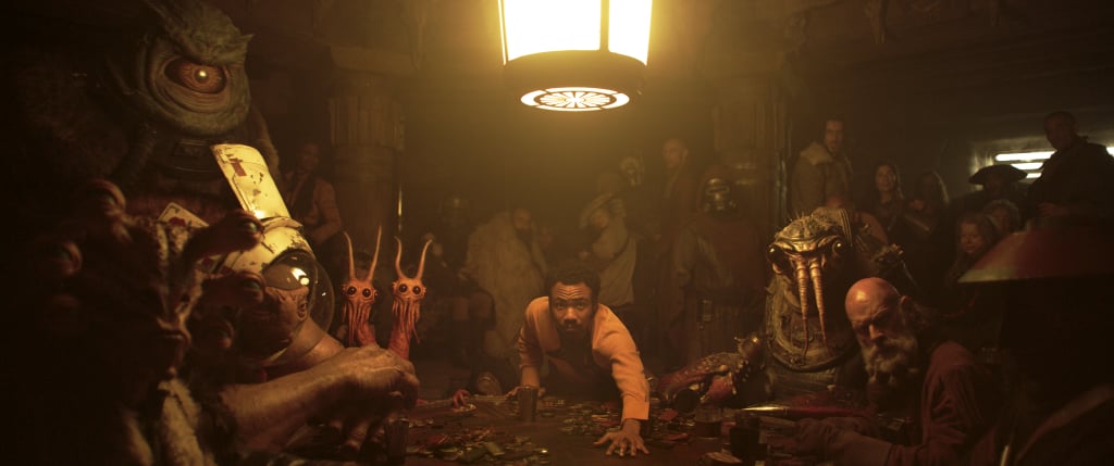 Lando Calrissian risking it all.