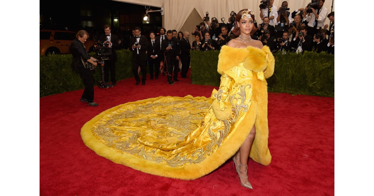 Rihanna at the 2015 Met Gala Rihanna s Met Gala Looks Have All
