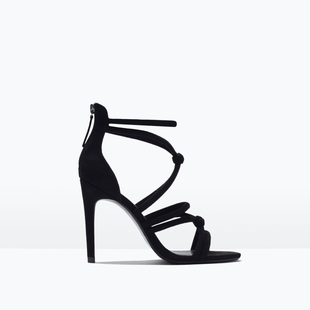 Knotted High Heel Sandals ($60)