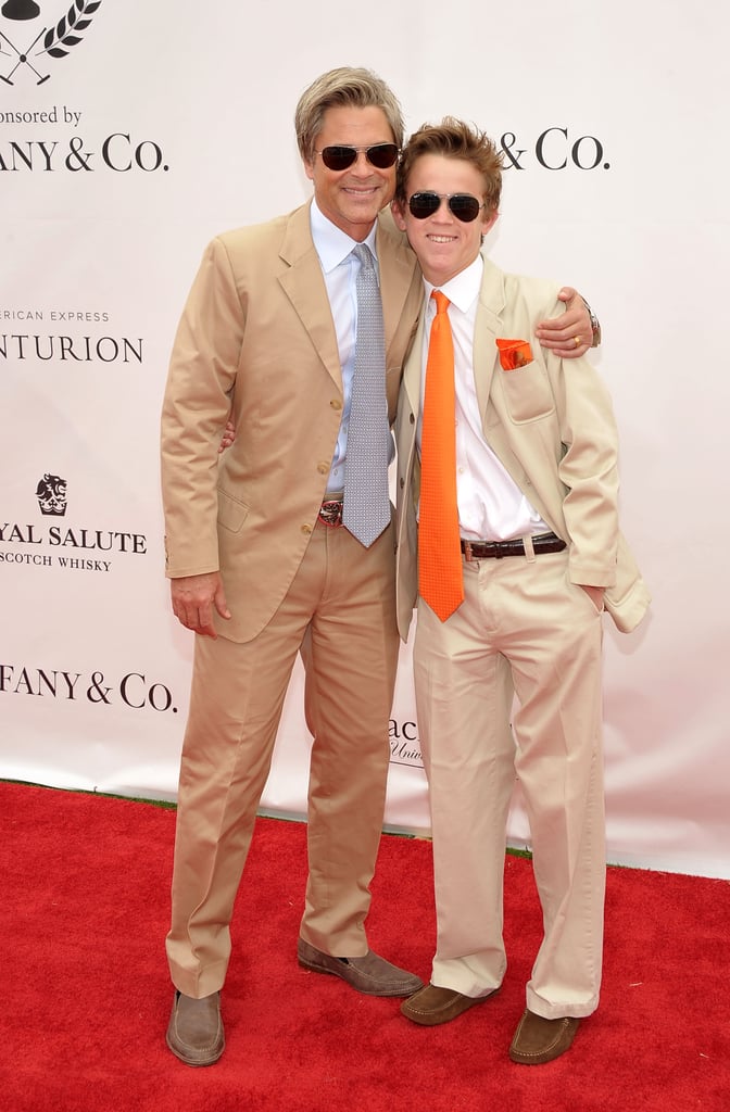 John Owen Lowe and Rob Lowe Cute Pictures