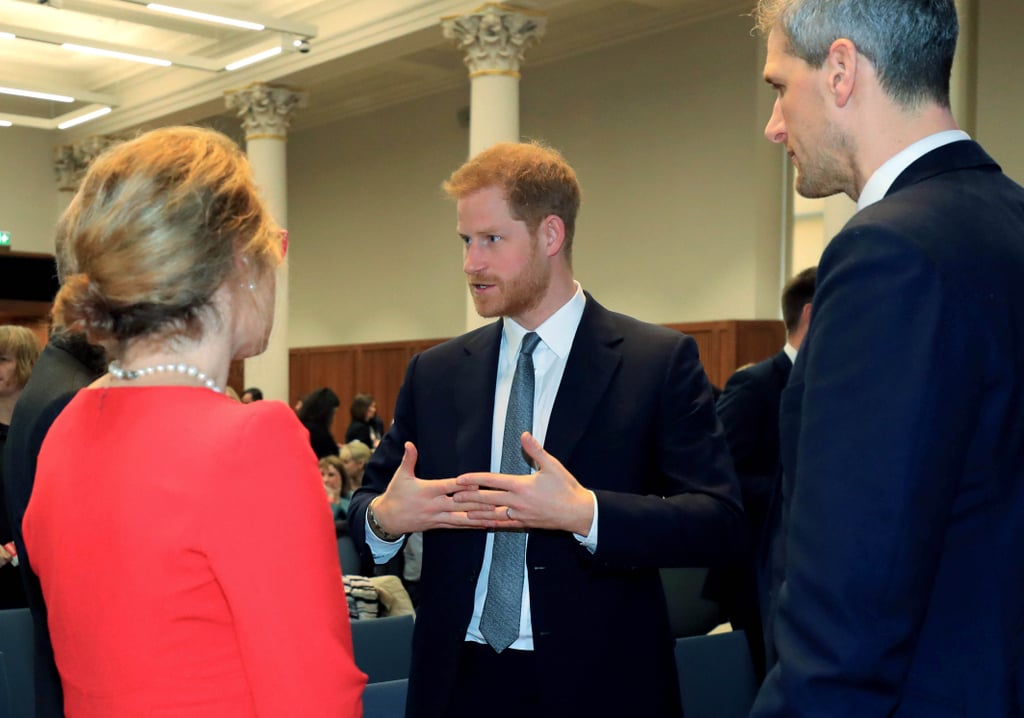 Prince Harry Visits King's College London March 2019