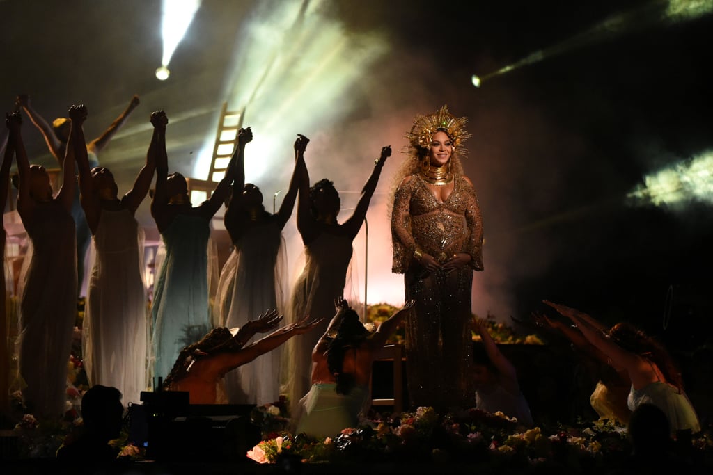 Beyonce Knowles at the 2017 Grammys