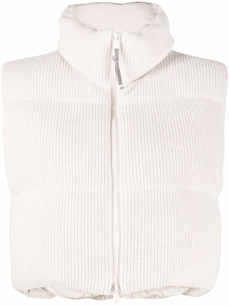 Brunello Cucinelli Knitted Padded Vest