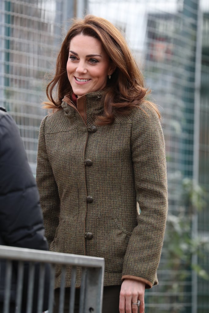 Kate Middleton Visits King Henry’s Walk Garden January 2019