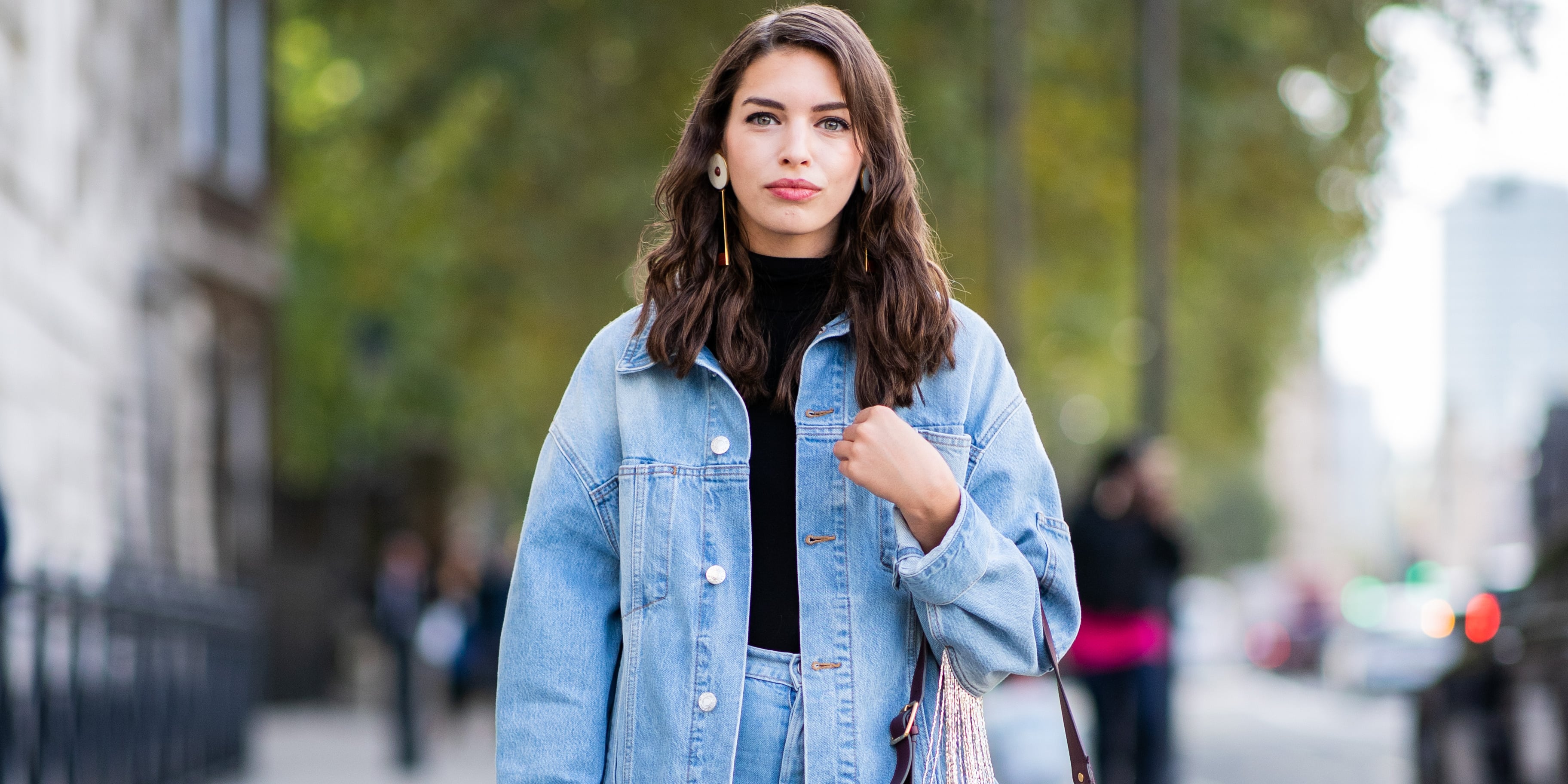 Tube socks are a playful way to give a denim jacket and shorts a, 40  Denim-on-Denim Outfit Ideas For Spring and Summer — Plus, Affordable Denim  Starting at $27