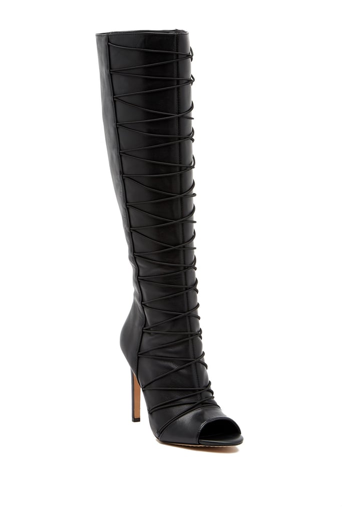 Vince Camuto Kentra Peep Toe Tall Boot