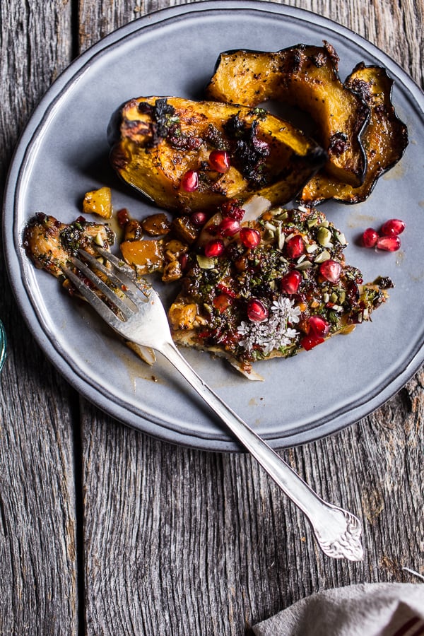 Slow-Roasted Cod With Glazed Acorn Squash