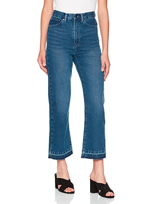 Waven Birte Slim Cropped Jeans With Raw Hem (£14.75) | Jeans You Can ...