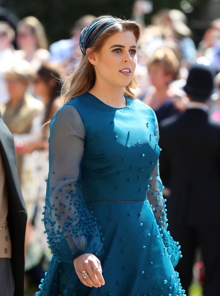 Princess Beatrice at Meghan and Harry's Wedding in 2018