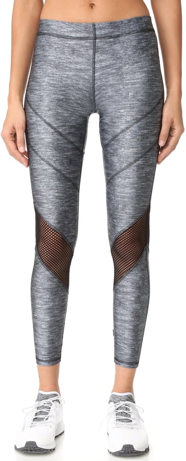 Terez Varsity Mesh Heathered Leggings