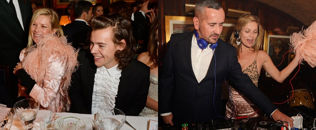 Kate Moss With Harry Styles at Annabel's | Photos