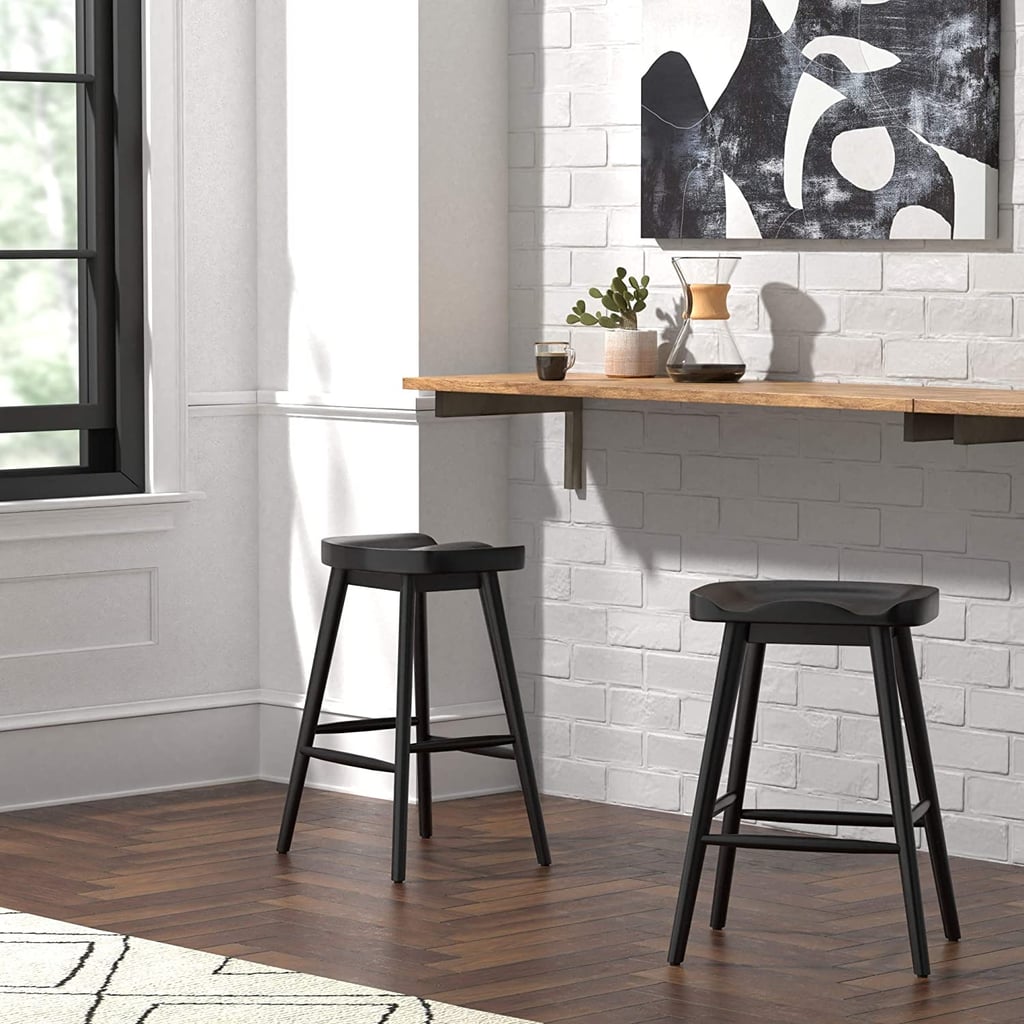 Stylish Bar Stool: Rivet Modern Counter-Height Kitchen Bar Stool