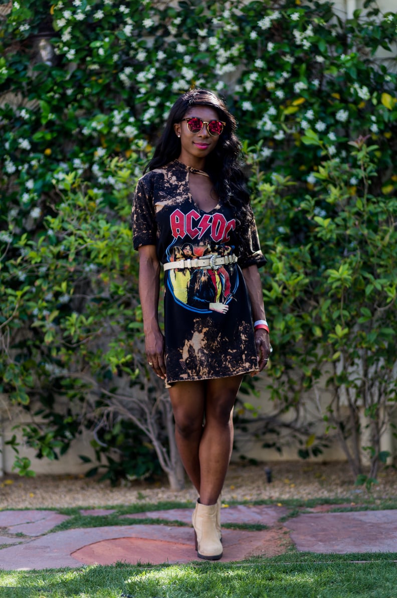 Shirt dress with ankle boots cheap