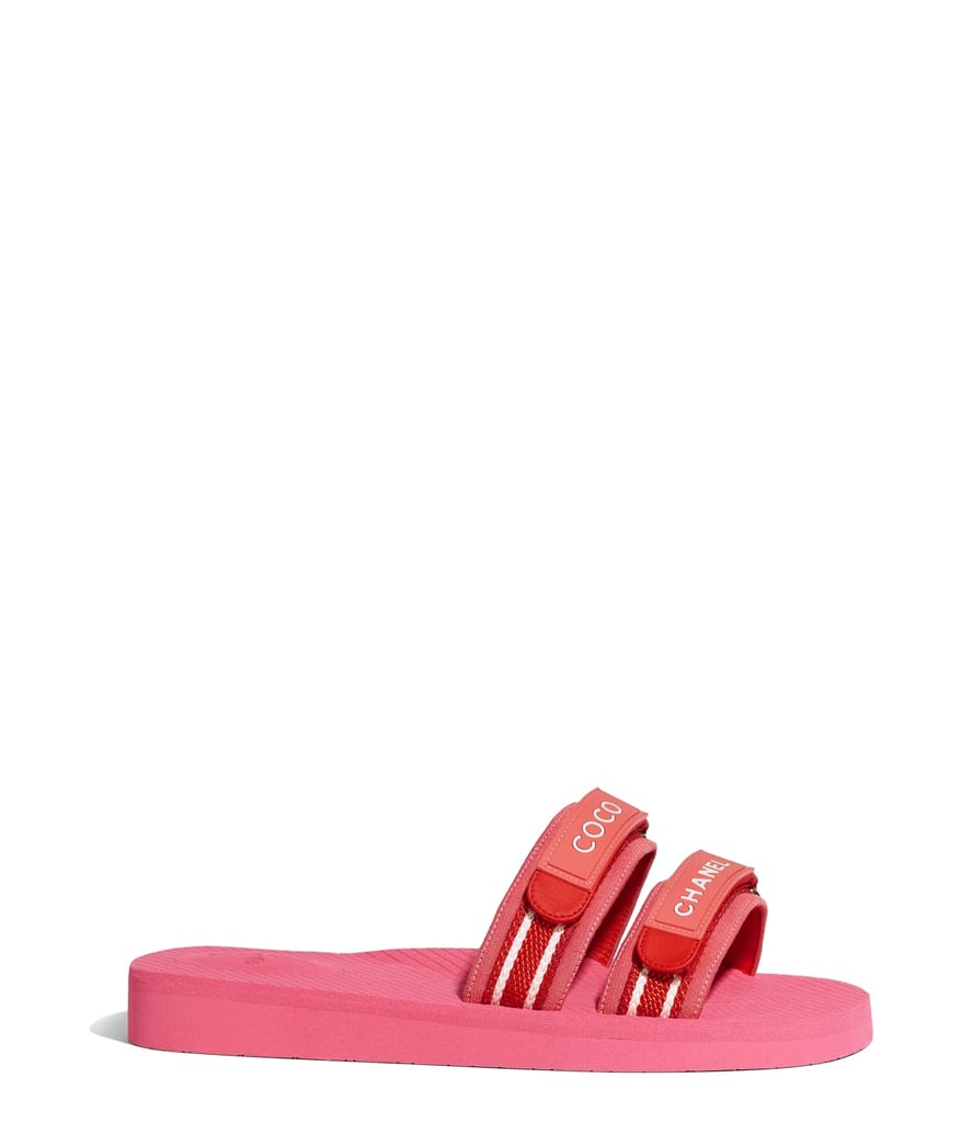 Chanel Fabric Mules