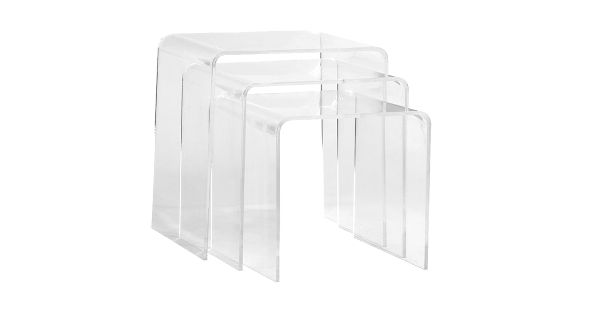 Acrylic Nesting Tables Pottery Barn Kids' Modern Baby Collection