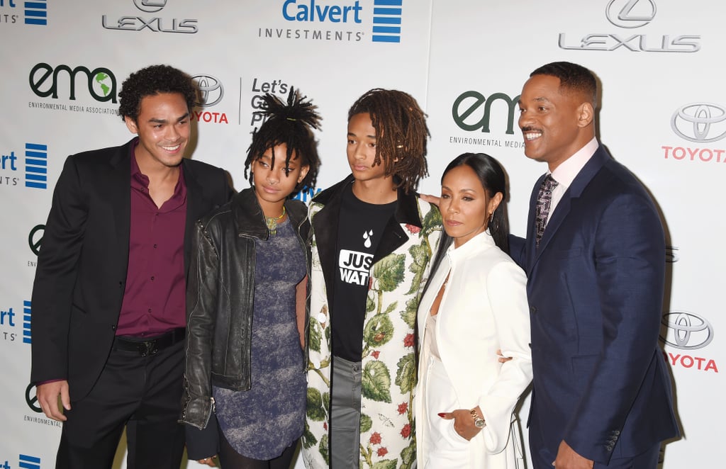 Will Smith and His Family at the EMA Awards 2016