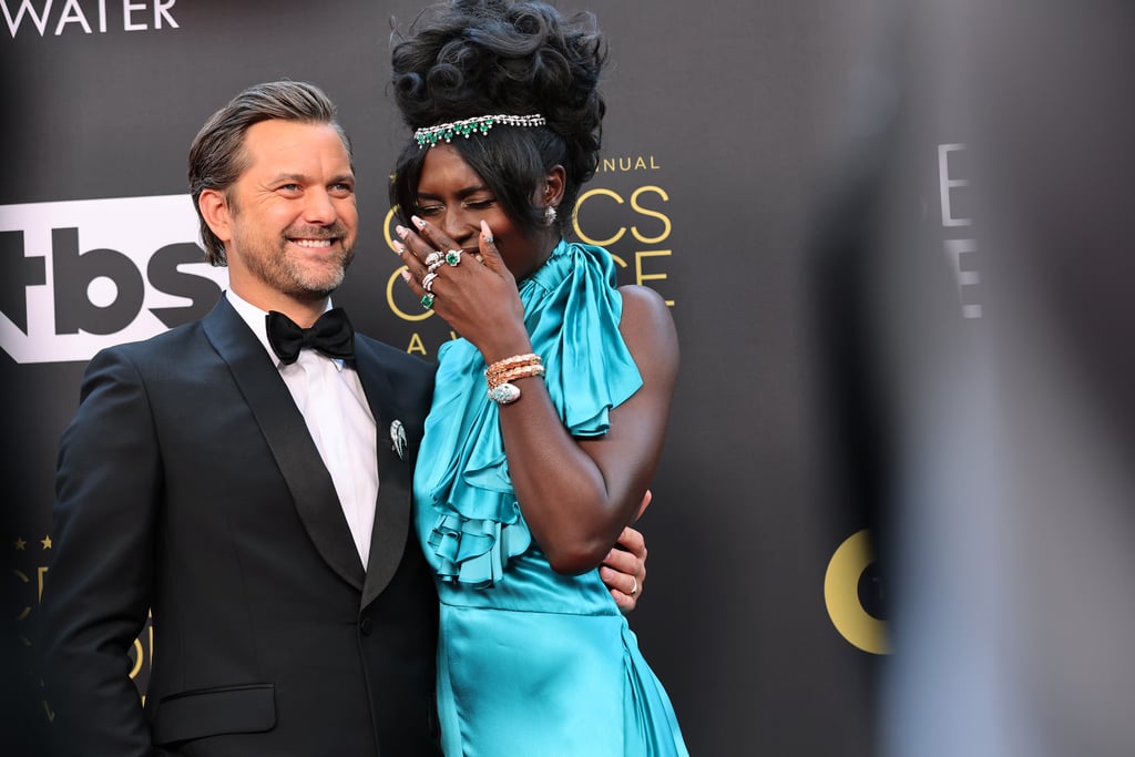 Joshua Jackson and Jodie Turner-Smith at the Critics' Choice