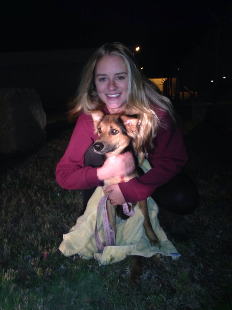 Three months after she first found him, Leo and Meaghan reunited in Canada.