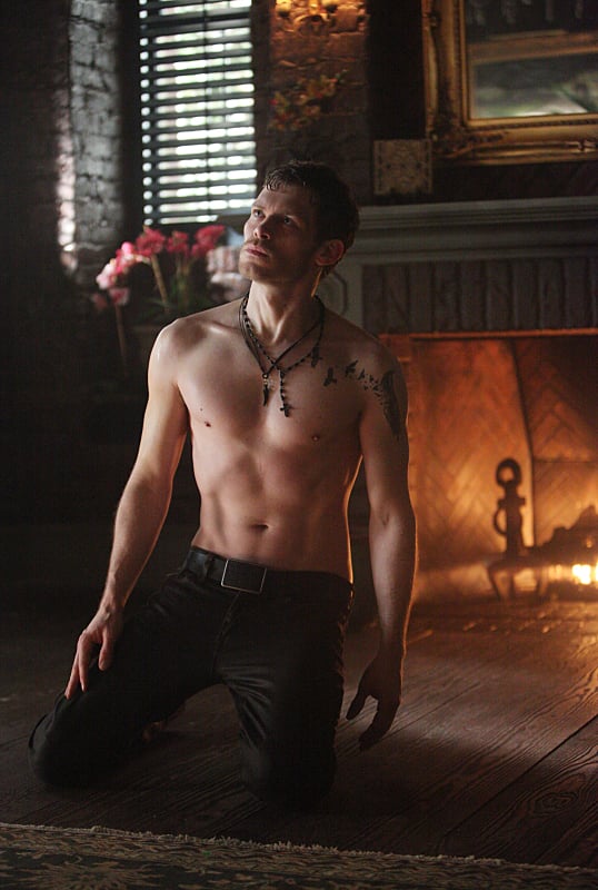 When Klaus gets down on his knees and we pleaded for mercy